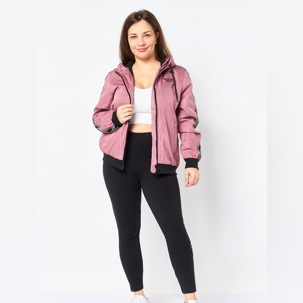 Reebok Women's Mauve Bomber Jacket